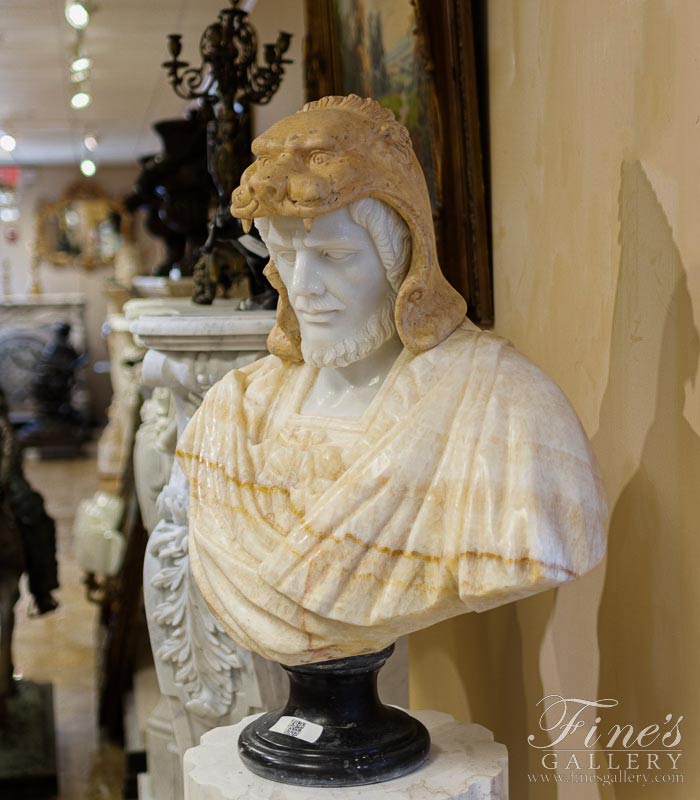 Alexander the Great Marble Bust