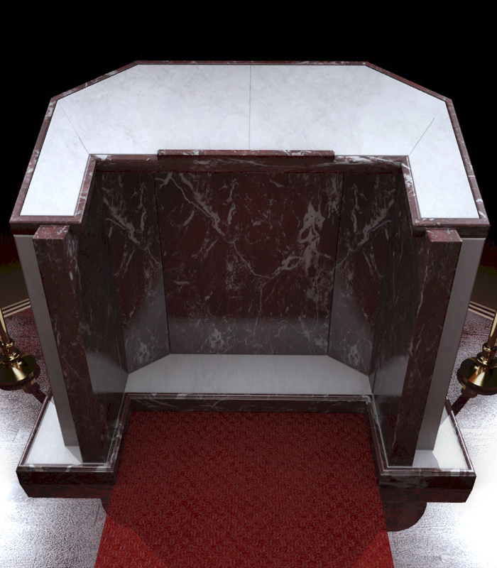 Marble Church Podium