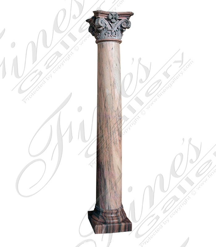 Rosetta Marble Column