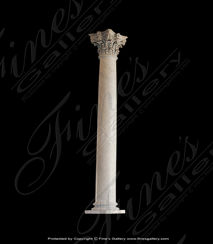 Carrara Cornithian Column