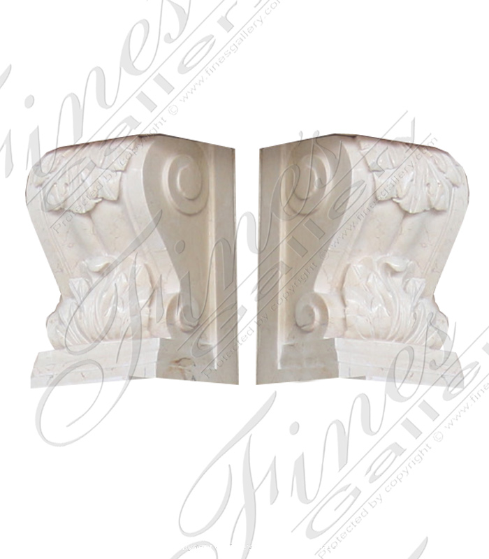 Cream Marble Corbels