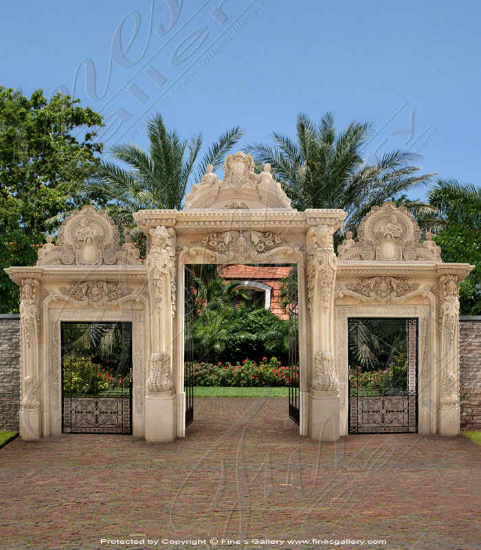 Grand Marble Doorway