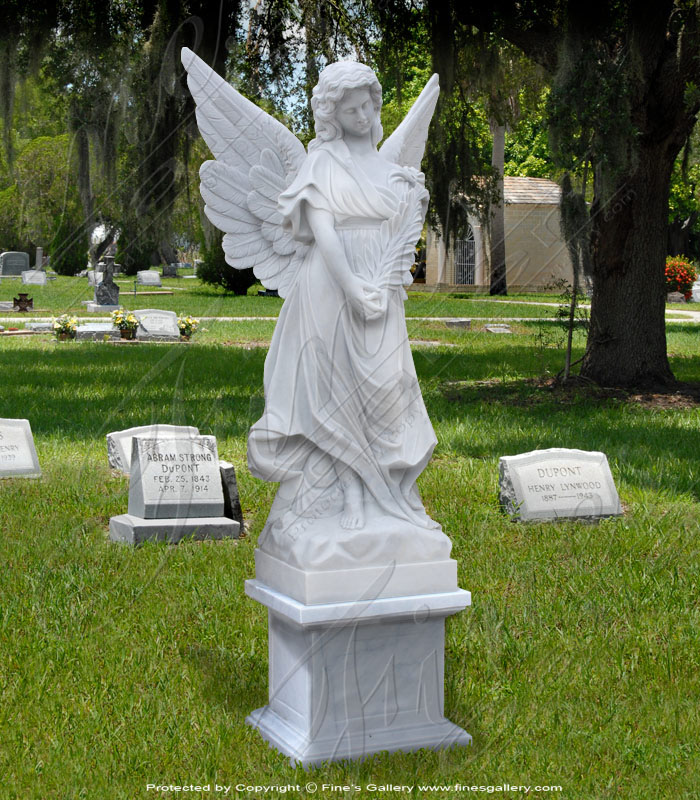 Marble Angel Memorial