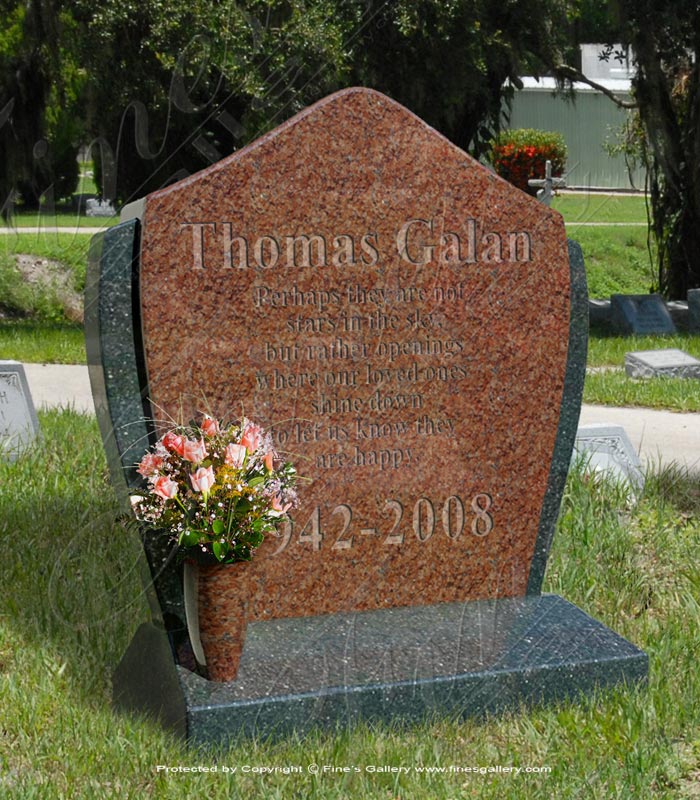 Two Toned Granite Memorial