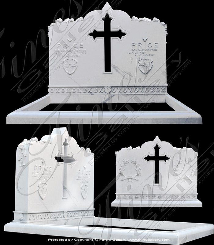 Custom Designed Marble Memoria