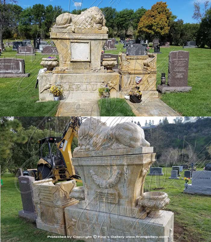 Custom Granite Monument