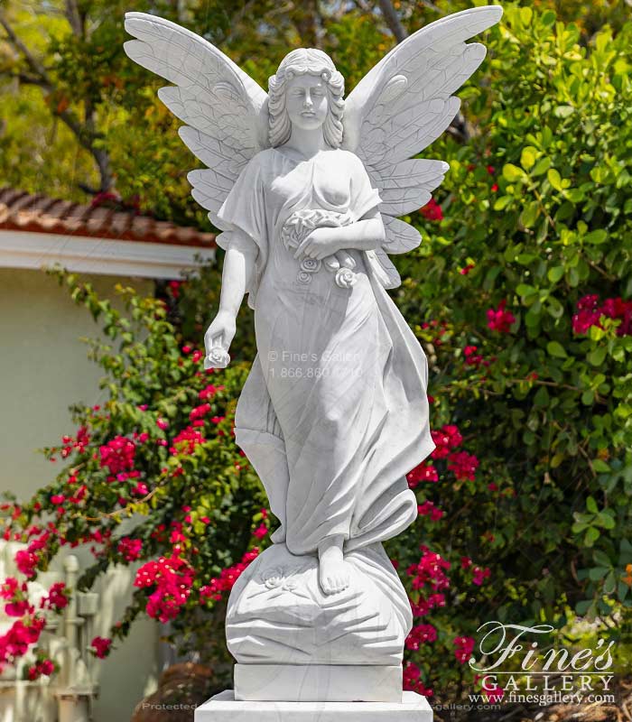 Angel of Peace Marble Statue