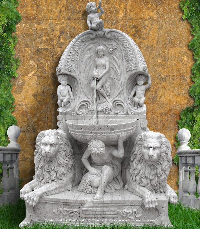 Bacchanale Marble Fountain