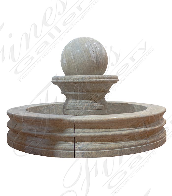 Rotating Granite Fountain