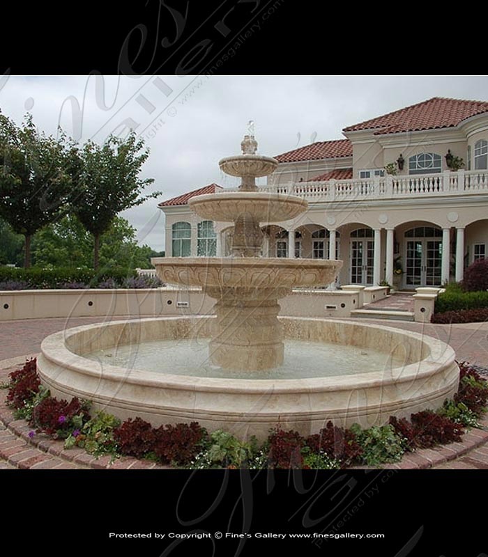 Classical Marble Fountain