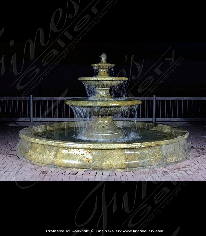 Transitional Granite Fountain Installation