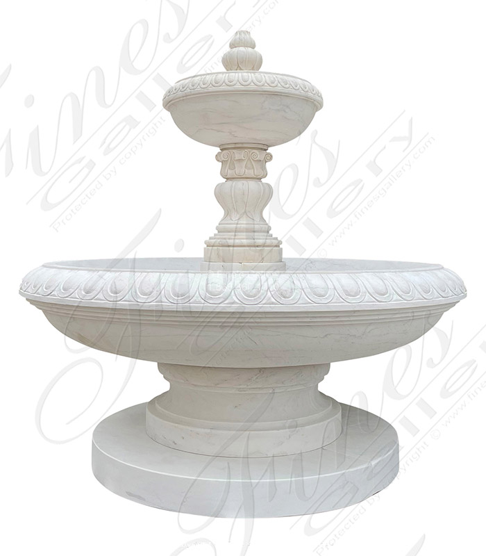 Statuary White Marble Fountain
