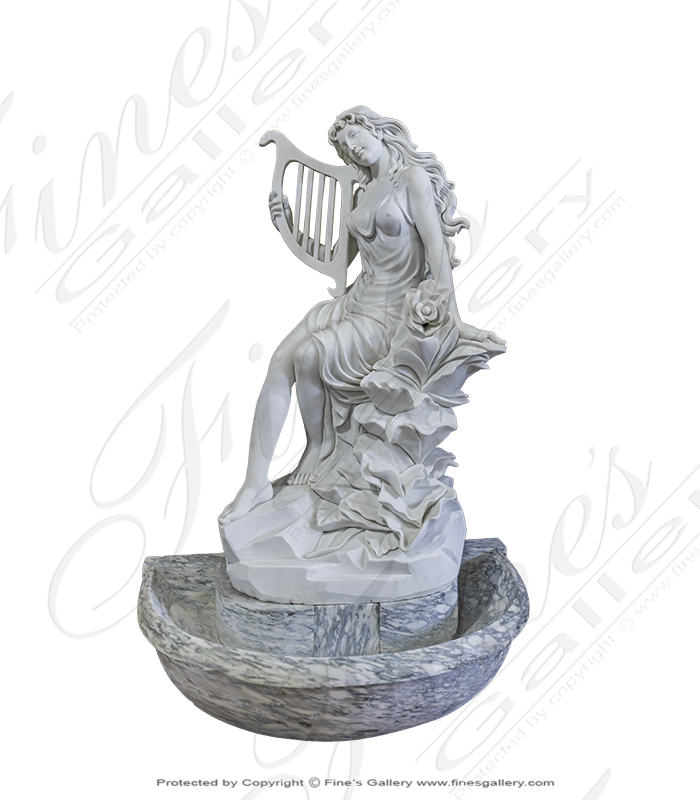 Enchanting Beauty Marble Wall Fountain