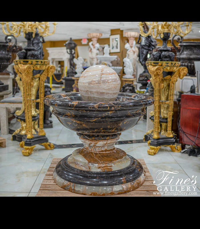 Onyx and Marble Fountain