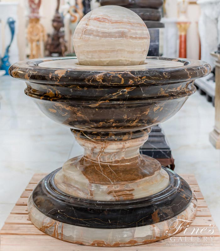 Onyx and Marble Fountain