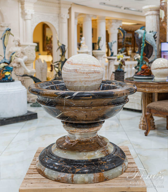 Onyx and Marble Fountain