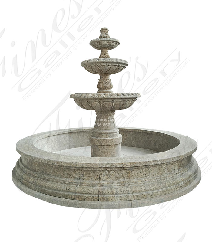 Grecian Gardens Granite Fountain