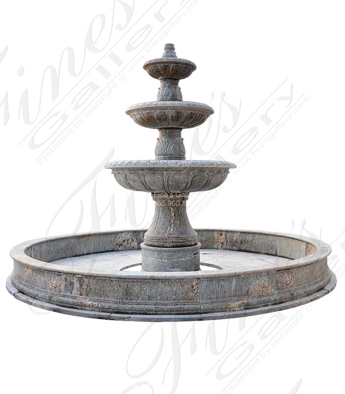 Extra Large Outdoor Granite Fountain