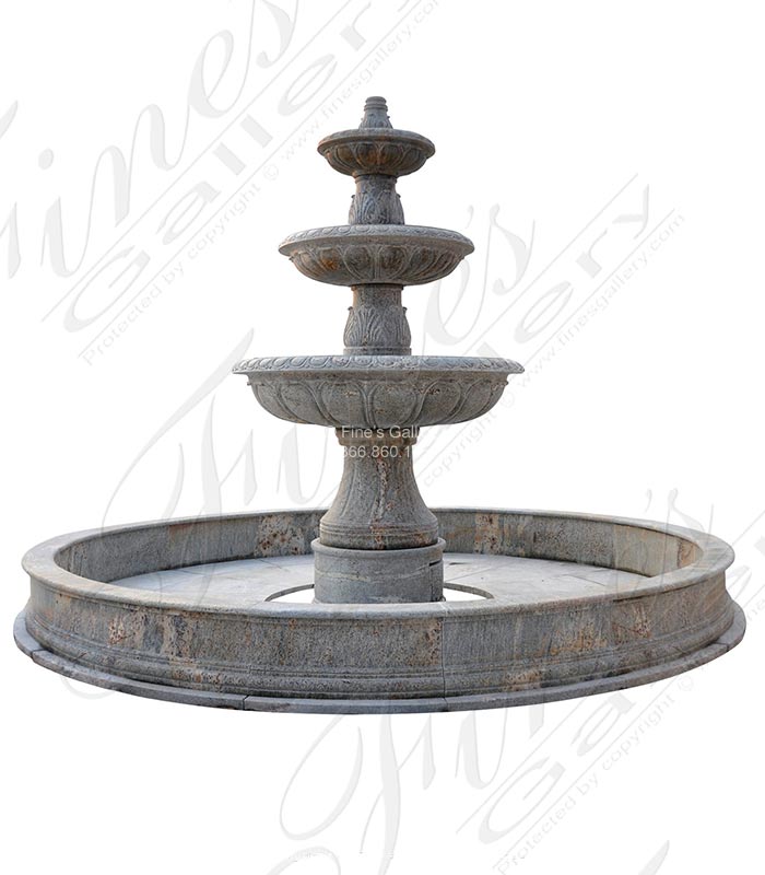 Extra Large Outdoor Granite Fountain
