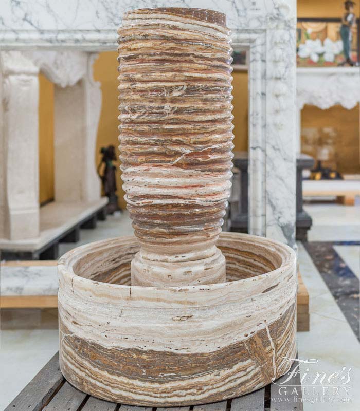 Exotic Natural Stone Garden Fountain