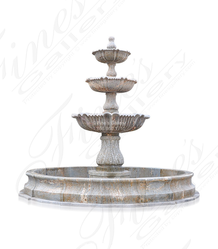 Oversized Granite Fountain