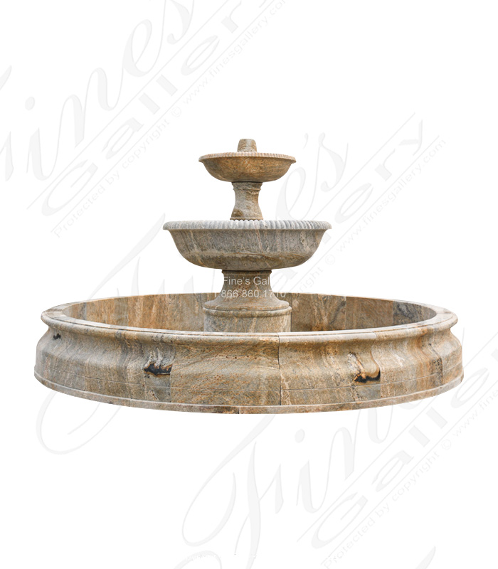 Lux Tiered Granite Fountain
