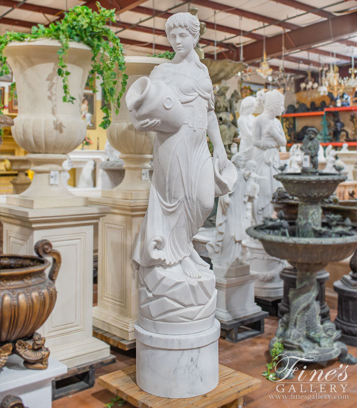 Grecian Lady w/Vases Fountain