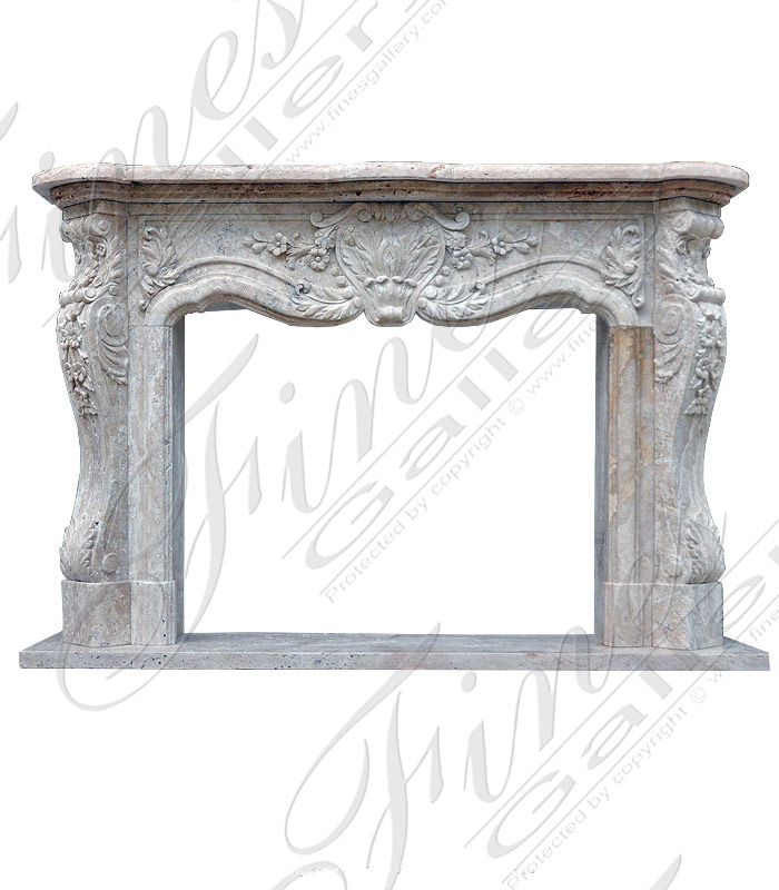 Stunning Light Beige Marble Surround