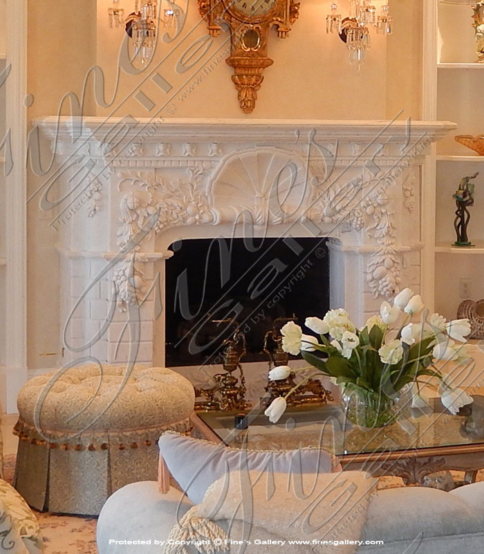 Marble Fireplace