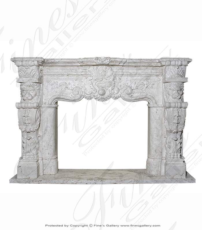 Ornately Carved Italian Style 