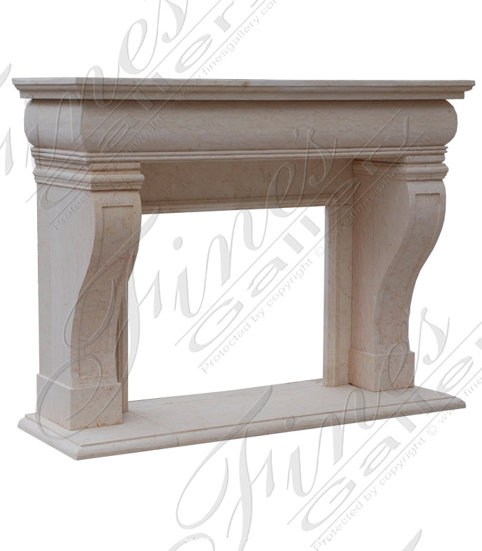 Transitional Style Mantel