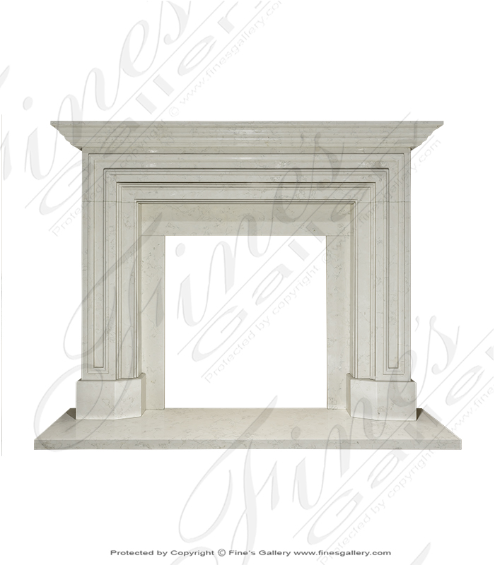 Classic Marble Fireplace Mantel