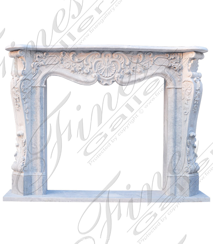 Ornate French Mantel