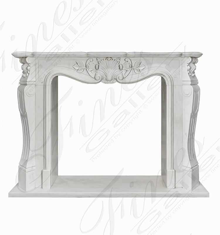French White Marble Surround
