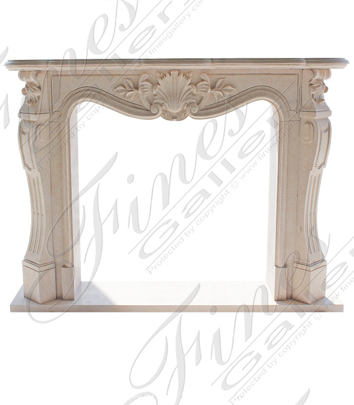 Traditional French Fireplace Mantel