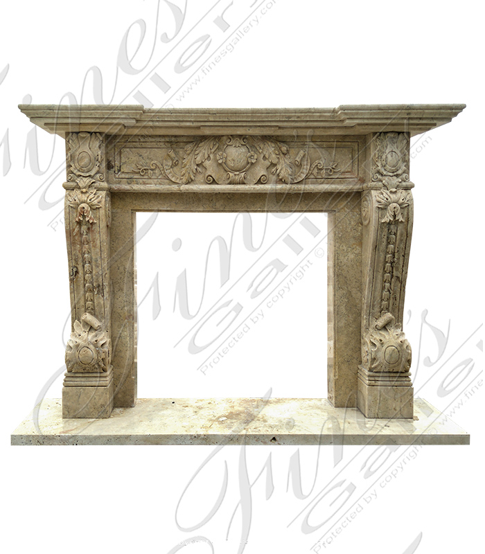 Stunning Travertine Italian Style Surround