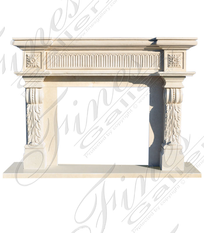 Cream Tuscan Mantel