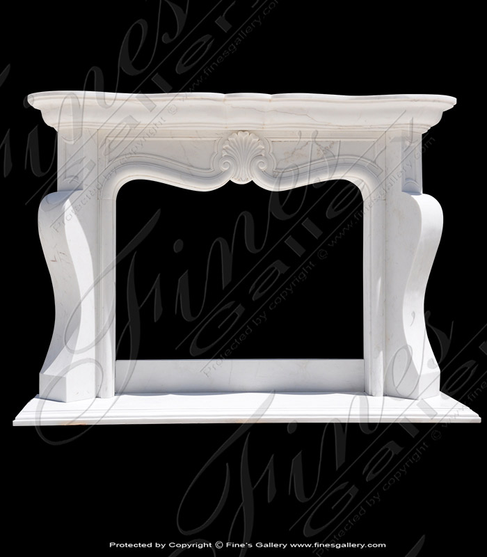 Transitional French Marble Surround
