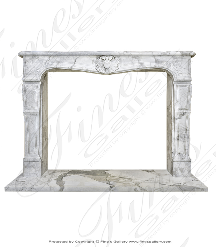 Antique French Provincial Style Calacatta Surround