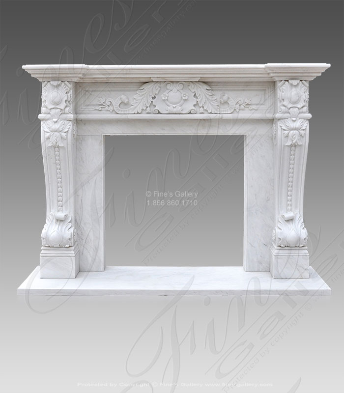 Luxurious Italian Louise XIV Marble Surround