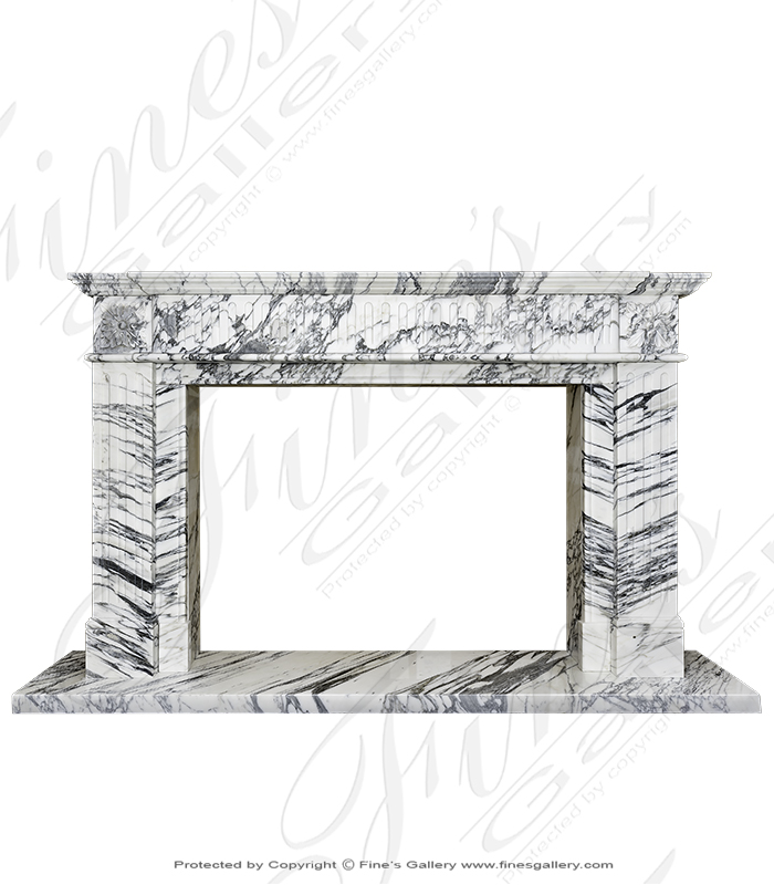 Exotic Calacatta Marble Mantel 