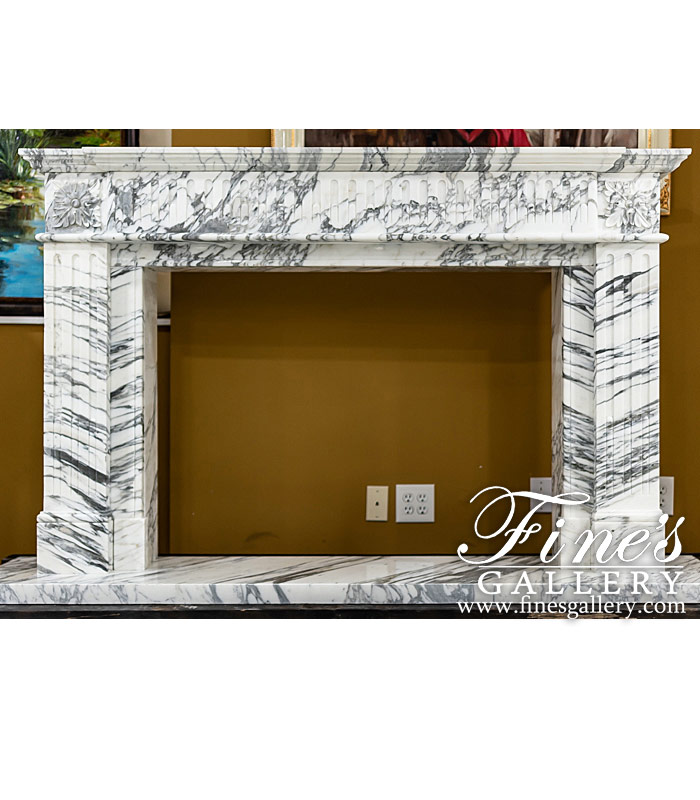 Exotic Calacatta Marble Mantel 