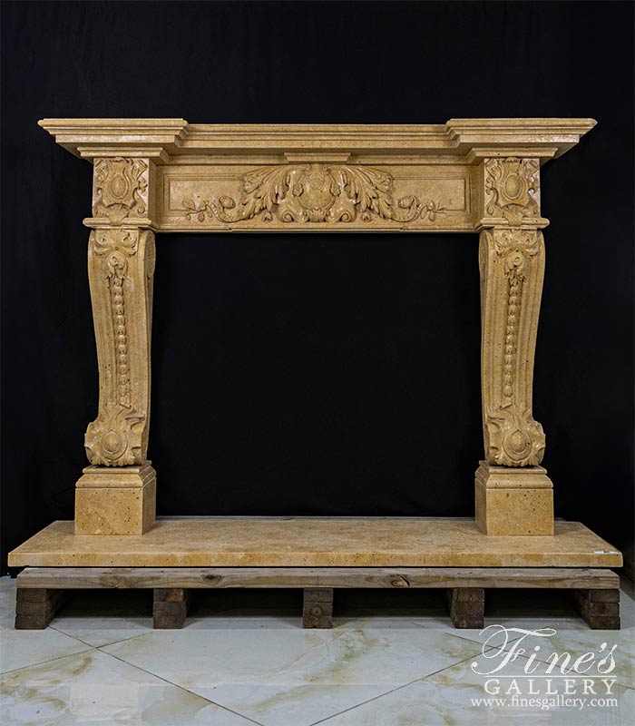 Italian Style Miele Verona Fireplace Mantel