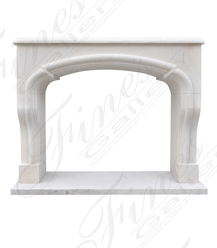 Superb Quality French Limestone Fireplace Surround