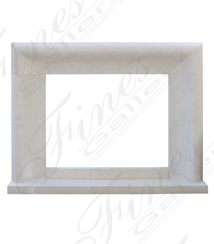 Modern Bolection Style Surround in French Limestone
