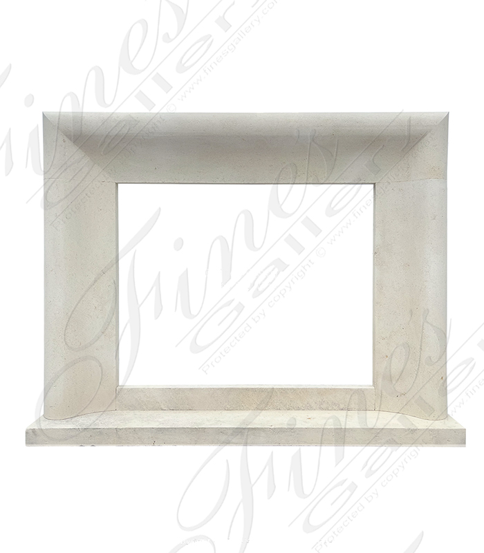 Modern Bolection Style Surround in French Limestone