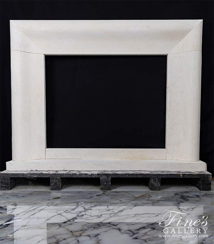 Modern Bolection Style Surround in French Limestone