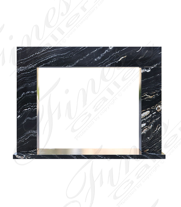 Contemporary Collection Mantel in Tropical Storm Marble