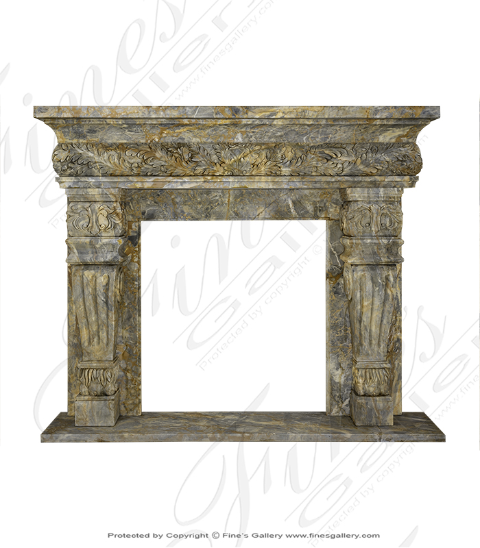 Italian Marble Mantel