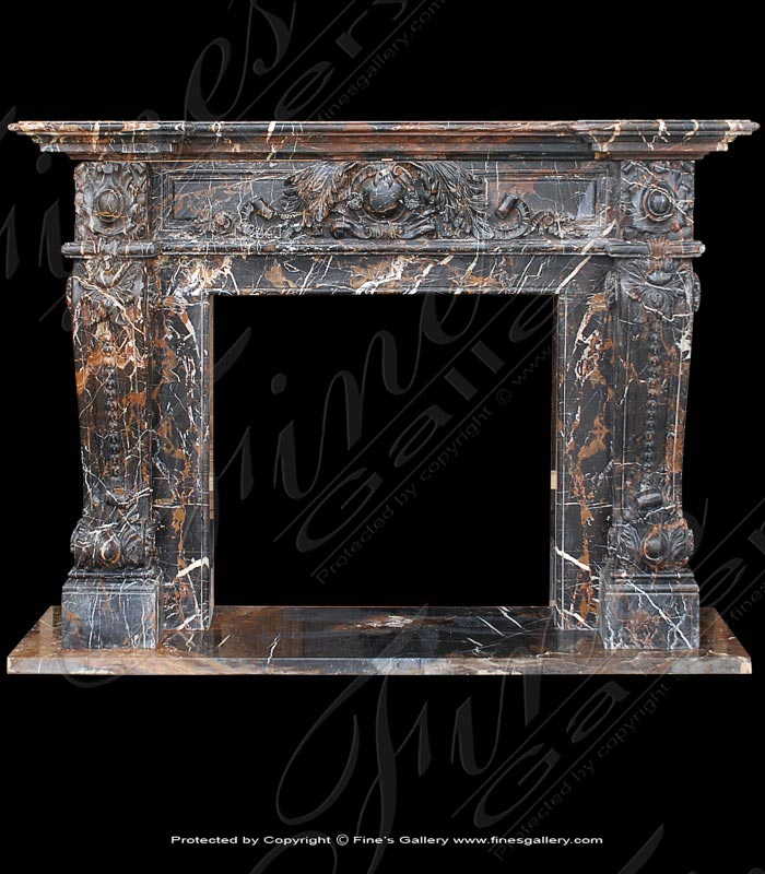 Grand Majesty Marble Fireplace